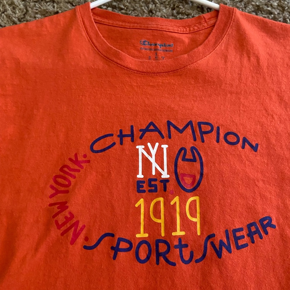 Champion Trowback Tshirt Orange